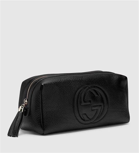 gucci beauty bag black|gucci makeup bag free gift.